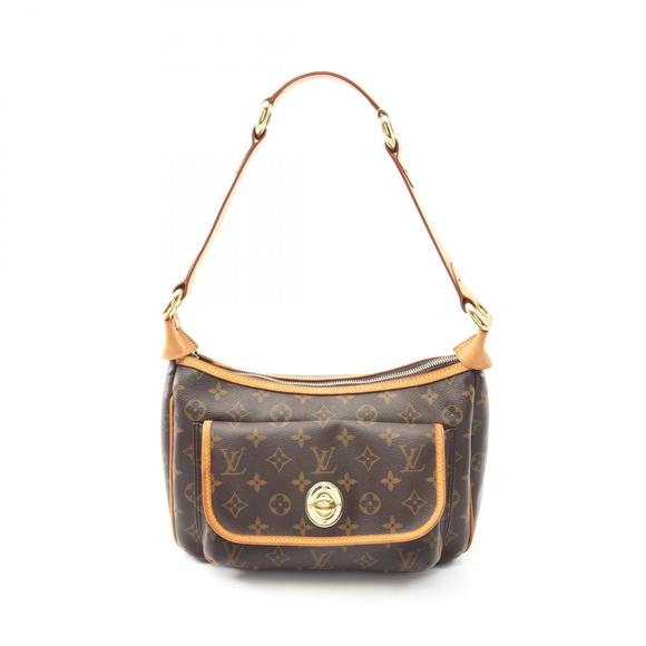 Louis Vuitton Tikal GM Shoulder Bag Leather Monogram Brown - Picture 1 of 7